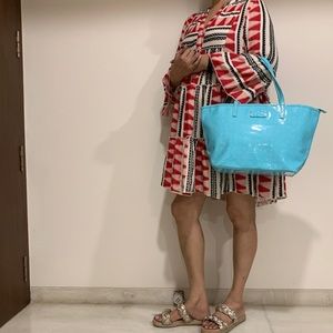 Kate Spade Blue Tote Handbag